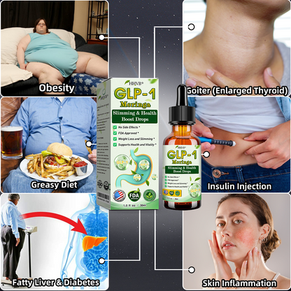 𝐇𝐇𝐕𝐁® 𝐆𝐋𝑷-1 𝑴𝐨𝐫𝐢𝐧𝐠𝐚 𝐒𝐥𝐢𝐦𝐦𝐢𝐧𝐠 & 𝐇𝐞𝐚𝐥𝐭𝐡 𝐁𝐨𝐨𝐬𝐭 𝑫𝐫𝐨𝐩𝐬( 🏆Food-grade fat burner – Developed by Madsafe)